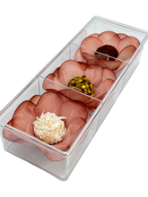 Load image into Gallery viewer, Acrylic Box with Sweets in Flower Wrappings
