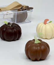 Load image into Gallery viewer, Midi Chocolate Pumpkins in Acrylic Gift Box