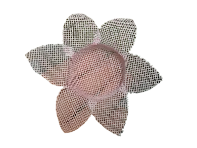 Net Spike Flower Wrapping - pink