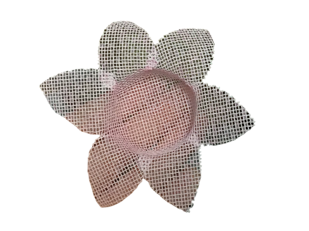Net Spike Flower Wrapping - pink