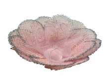 Load image into Gallery viewer, Net Round Flower Wrapping - pink with silver