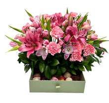 Load image into Gallery viewer, Sweets &amp; Flower Luxury Paper Gift Box