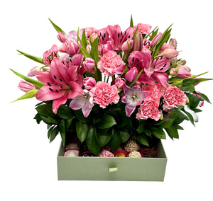 Sweets & Flower Luxury Paper Gift Box