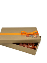 Load image into Gallery viewer, FALL THEME BRIGADEIRO + FLOWER WRAPPING GIFT BOX - 8 Units