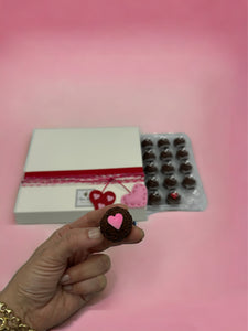 Valentines Day Sleeve Brigadeiro Box