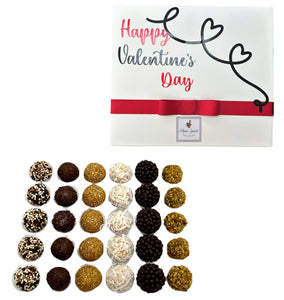 Happy Valentines Day Sleeve Brigadeiro Box