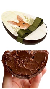 Stuffed Vintage Chocolate Easter - varied sizes