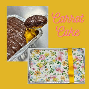 Carrot Cake TO-GO - Flower Bunny