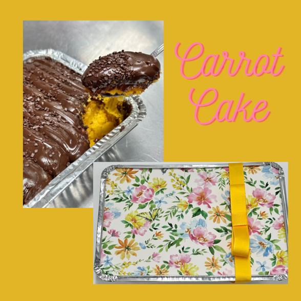 Carrot Cake TO-GO - Flower Bunny