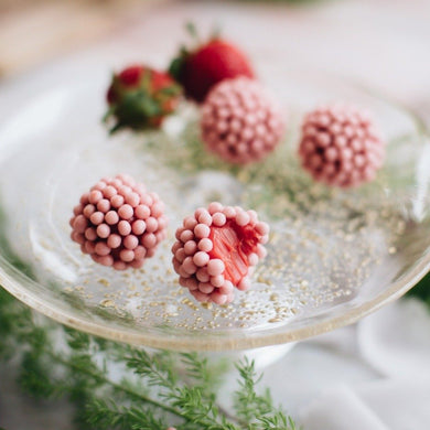 Strawberry brigadeiro