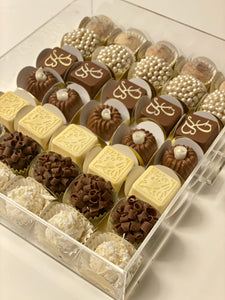 Sweets & Flower Luxury Acrylic Gift Box