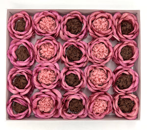 20 Sweets Gift Box + Flower wrapping