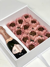 Load image into Gallery viewer, Sweets with Beverage Gift Box + flower wrappings