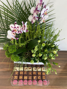 Sweets & Flower Luxury Acrylic Gift Box