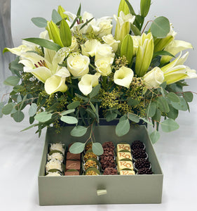 Sweets & Flower Luxury Paper Gift Box