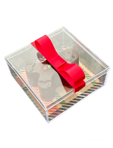 Gingerbread Man Acrylic Gift Box