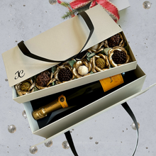 Load image into Gallery viewer, Sweet &amp; Beverage Briefcase with Flower Wrapping