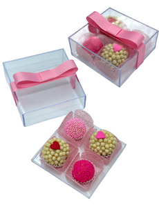 Valentines Acrylic Brigadeiro Gift Box