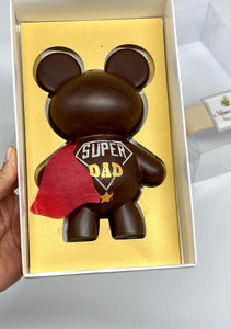 Super Dad Chocolate Bear