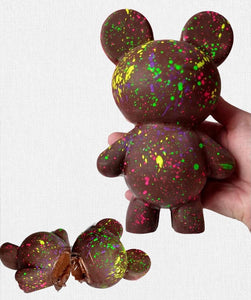 Artistic Chocolate Bear