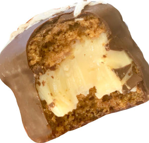 Honey Cake Stuffed with Coconut Cream