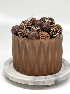 Origami Chocolate Bonbon cake