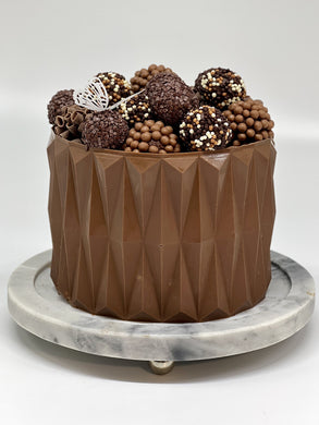 Origami Chocolate Bonbon cake