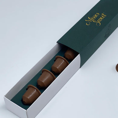 Chocolate capsules